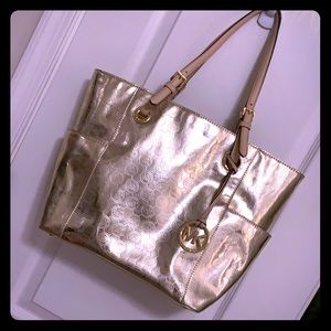 Michael Kors Gold tote